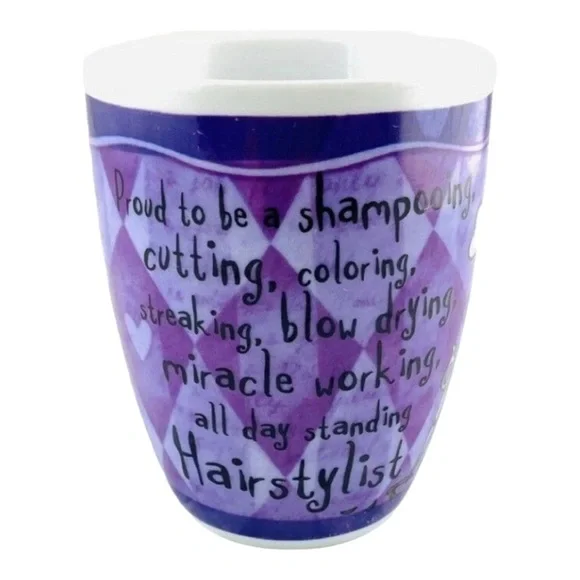Hot Hairstylist History & Heraldry Brand Porcelain How to be a shampoo coloring - Picture 2 of 10